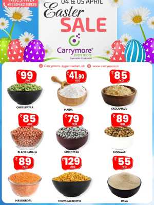 Easter Sale In Carrymore Hypermarket Kasaragod