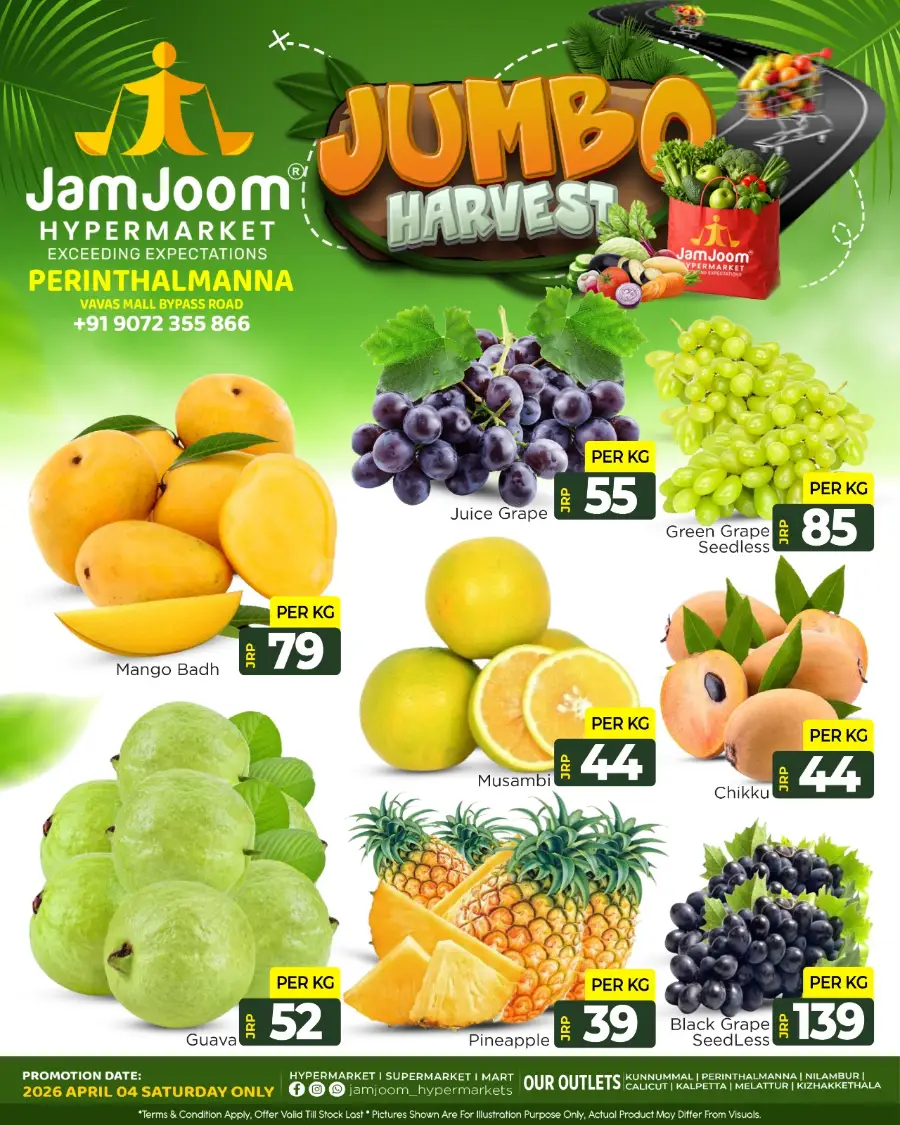 Jumbo Harvest Deals