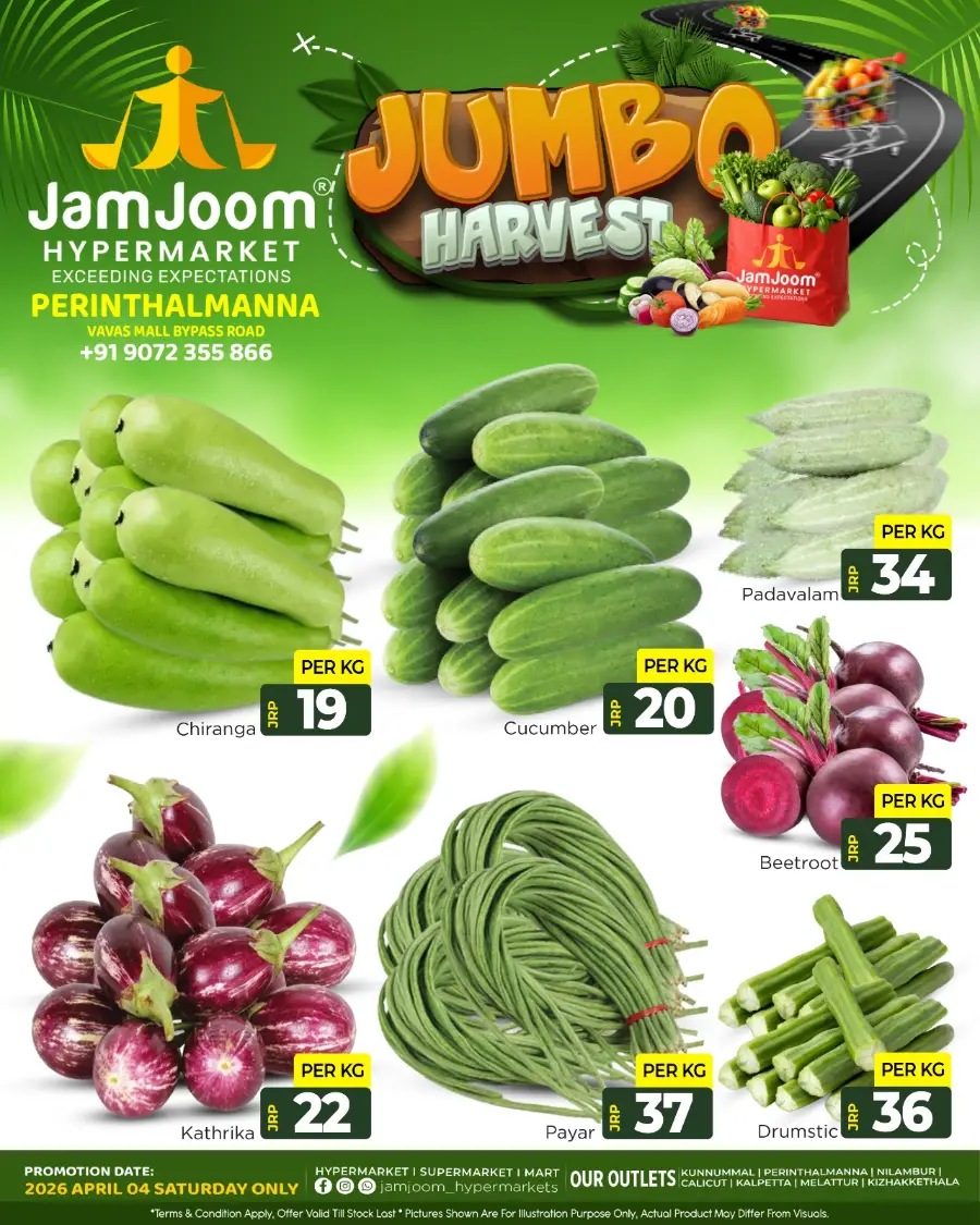 Jumbo Harvest Deals