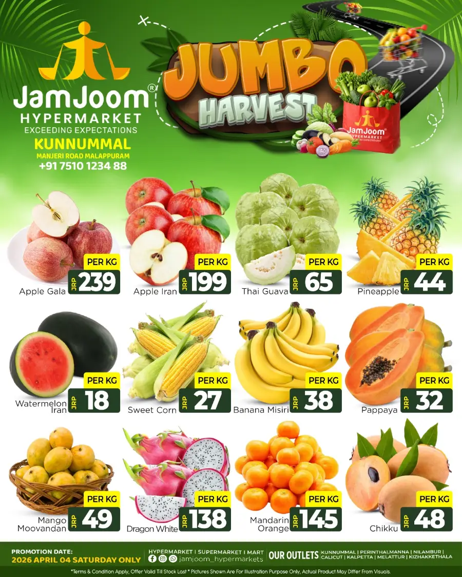 Jumbo Harvest Deals