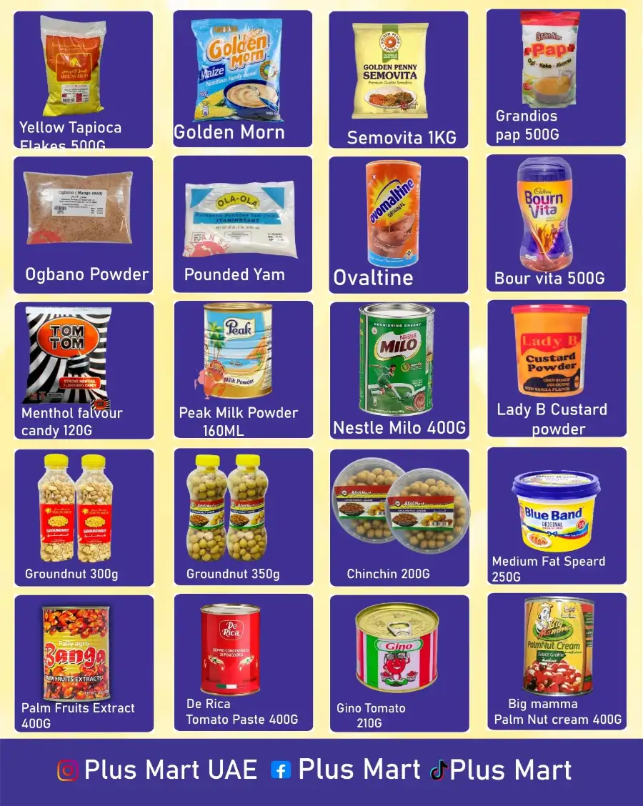 Plus Mart Sharjah African Food Sale | Ends Sunday