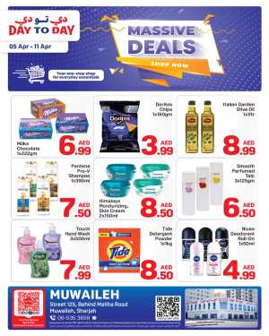 Day to Day Muwaileh Sharjah Massive Deals | Ends 11 Apr In Day to Day Sharjah / Ajman