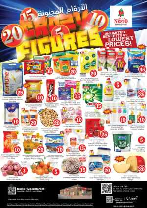 Nesto Musaffah M-26 Crazy Figures Deals | Ends April 05 In Nesto Hypermarket Abu Dhabi