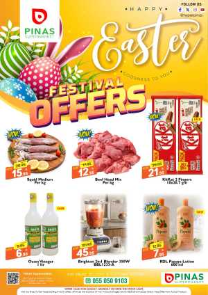 Easter Deals In Pinas Supermarket Riyadh