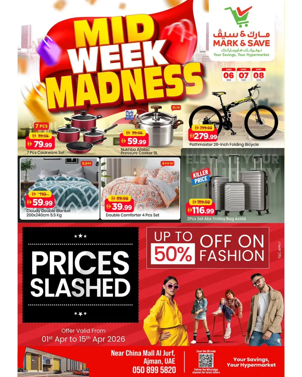 Mark & Save Al Jurf Mid Week Madness | Ends April 8