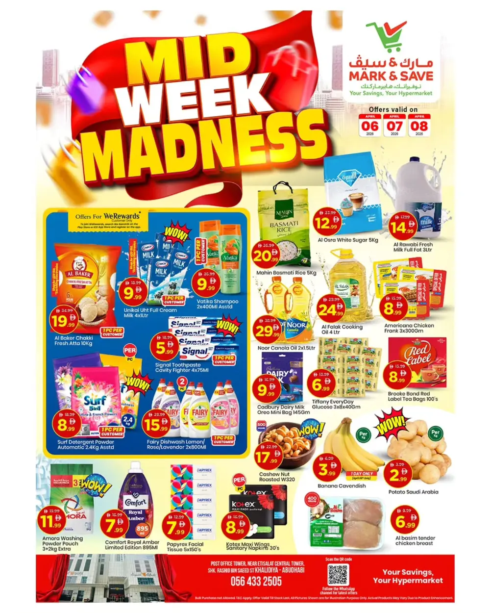 Mark & Save Abu Dhabi Mid Week Madness | Ends April 08