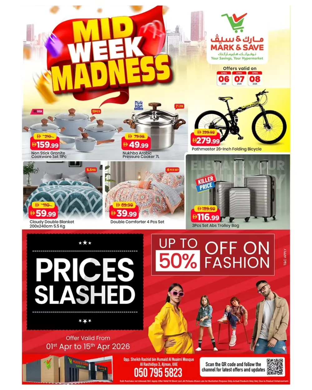 Mark & Save Ajman Mid-Week Madness | Ends April 8