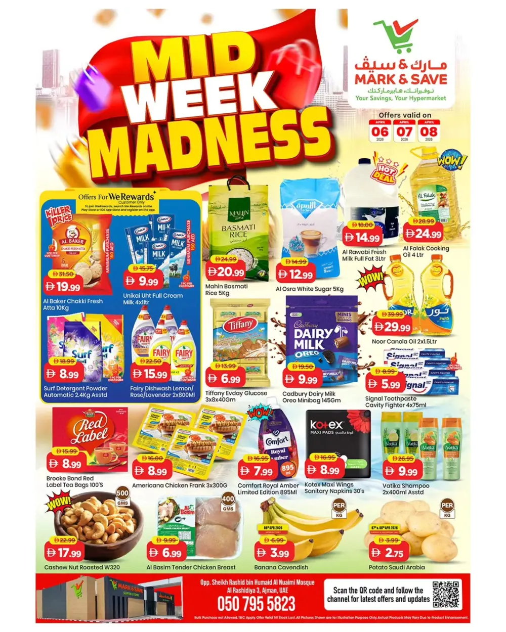 Mark & Save Ajman Mid-Week Madness | Ends April 8