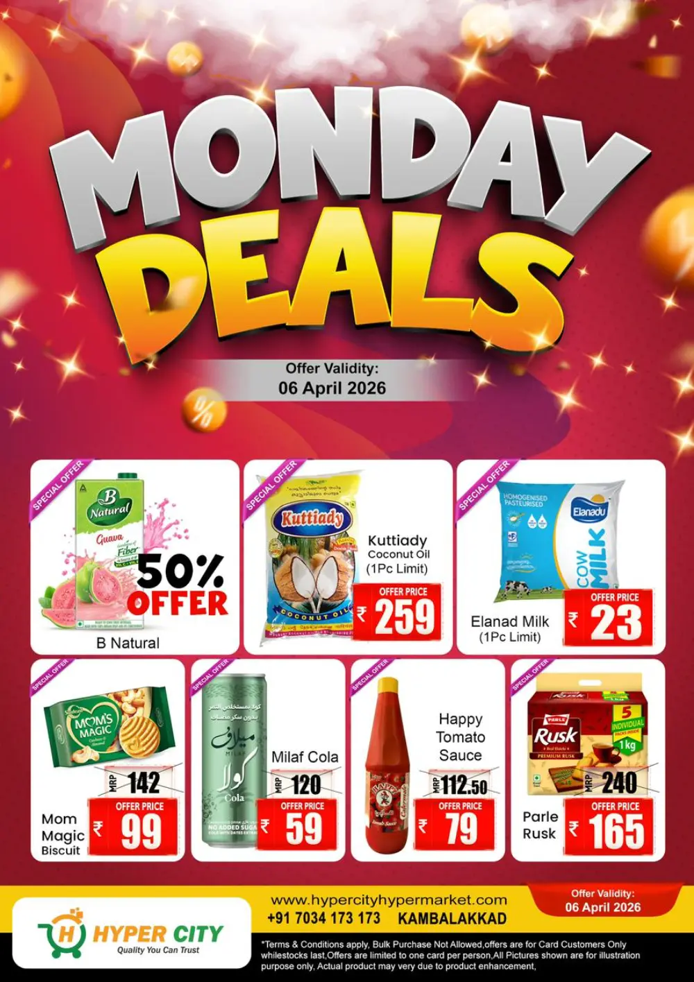 Monday offer