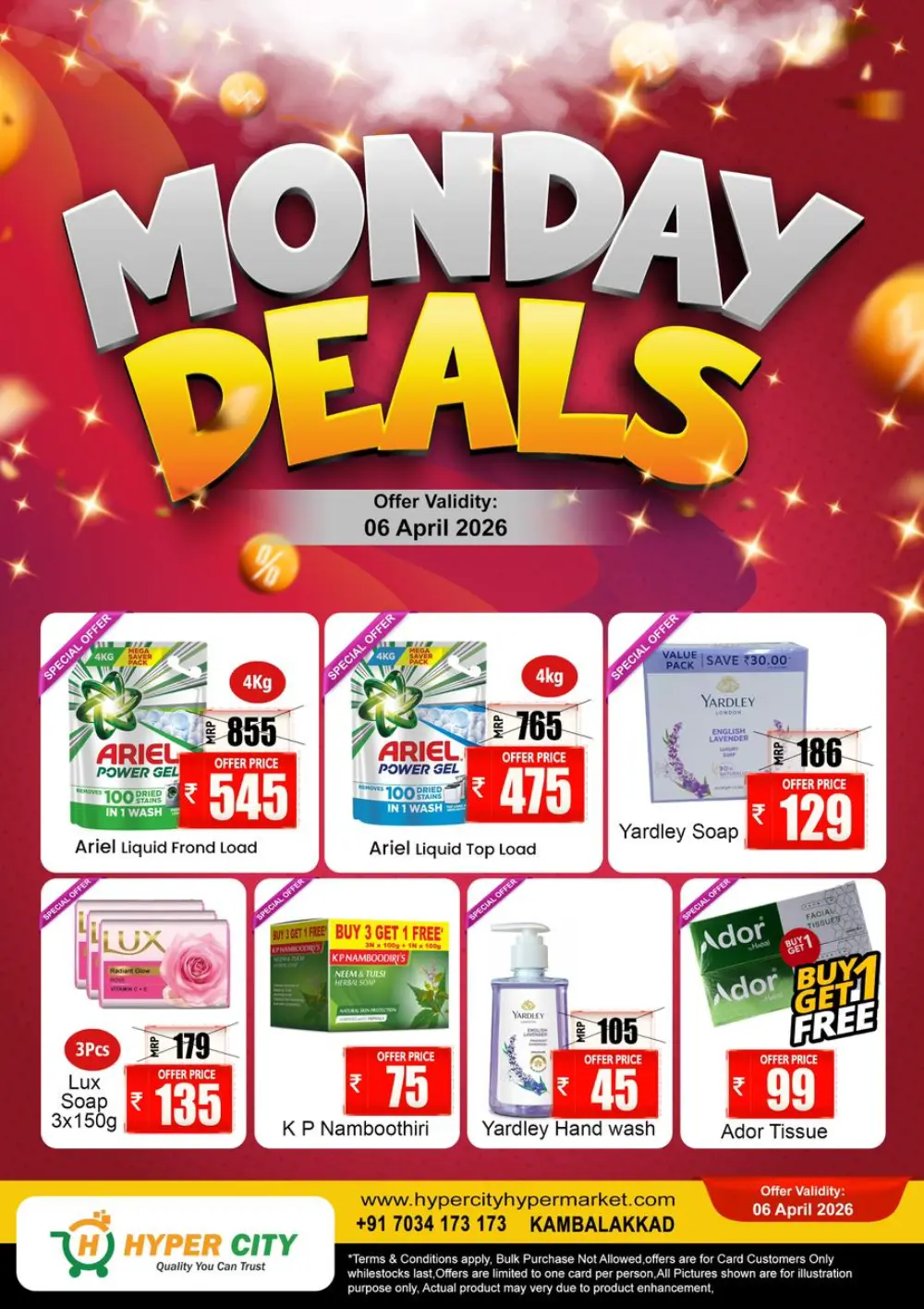 Monday offer