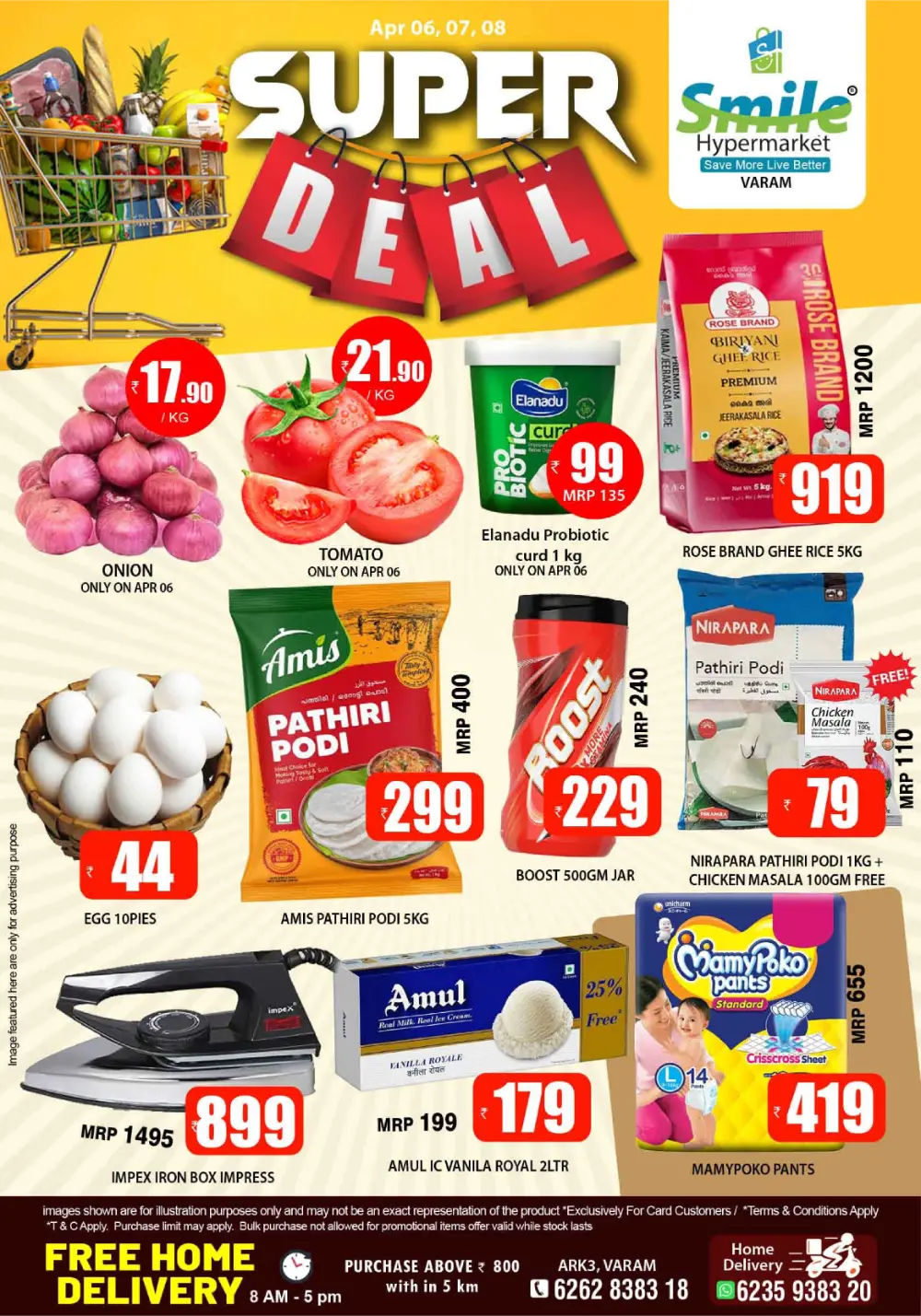 Smile Hypermarket Varam Super Deal | Ends Apr 08