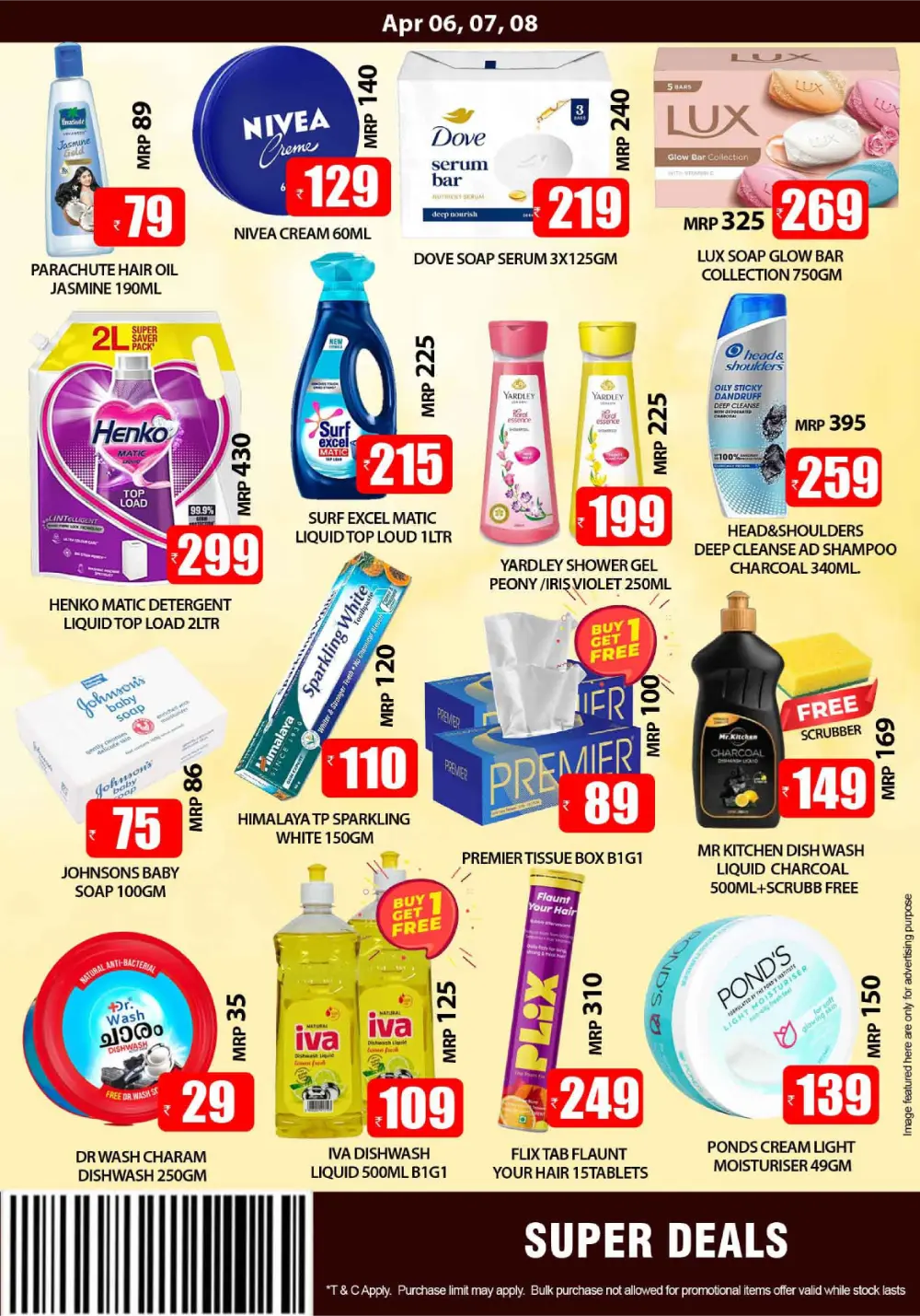 Smile Hypermarket Varam Super Deal | Ends Apr 08