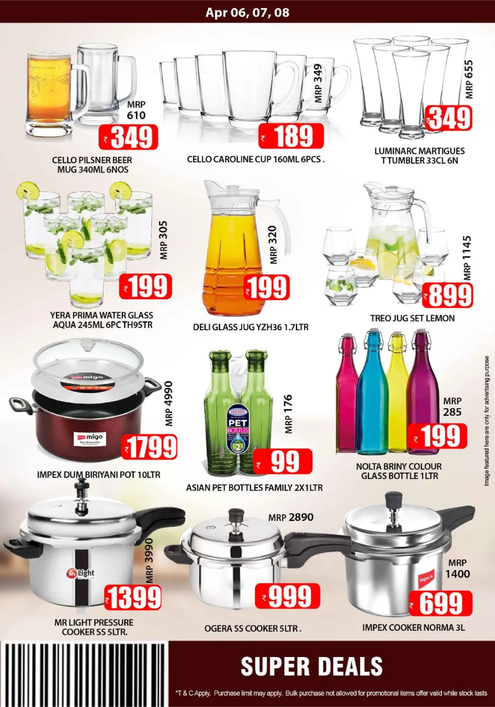 Smile Hypermarket Varam Super Deal | Ends Apr 08