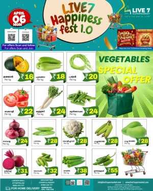 Fresh deals In Live7 Supermarket Palakkad