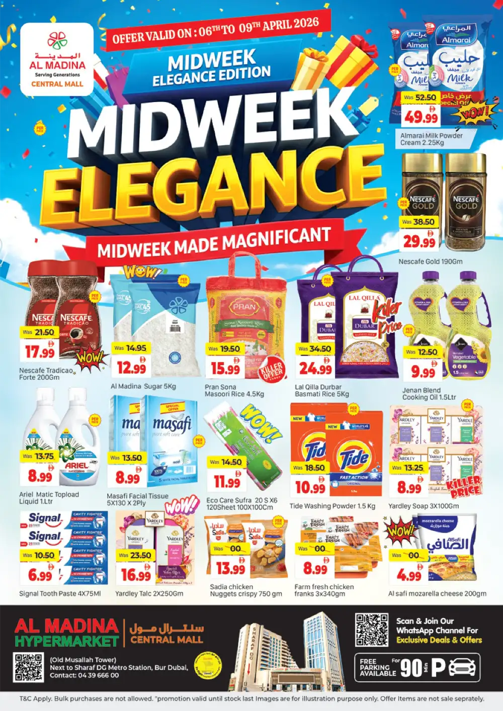 Al Madina Bur Dubai Midweek Elegance Offers - April 2026