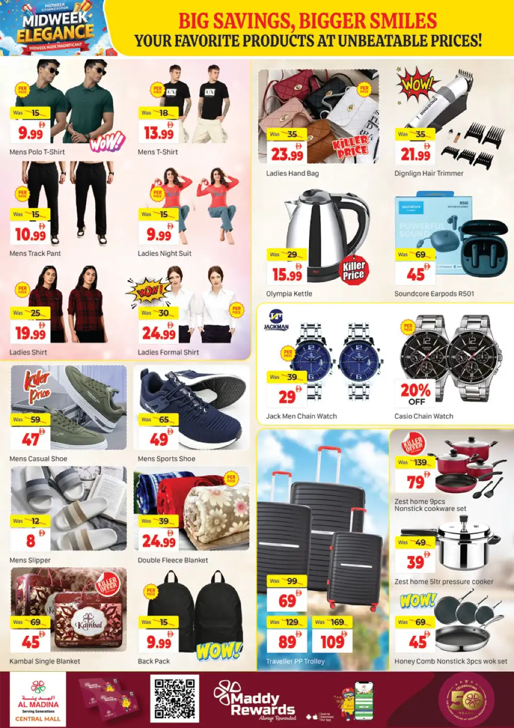 Al Madina Bur Dubai Midweek Elegance Offers - April 2026