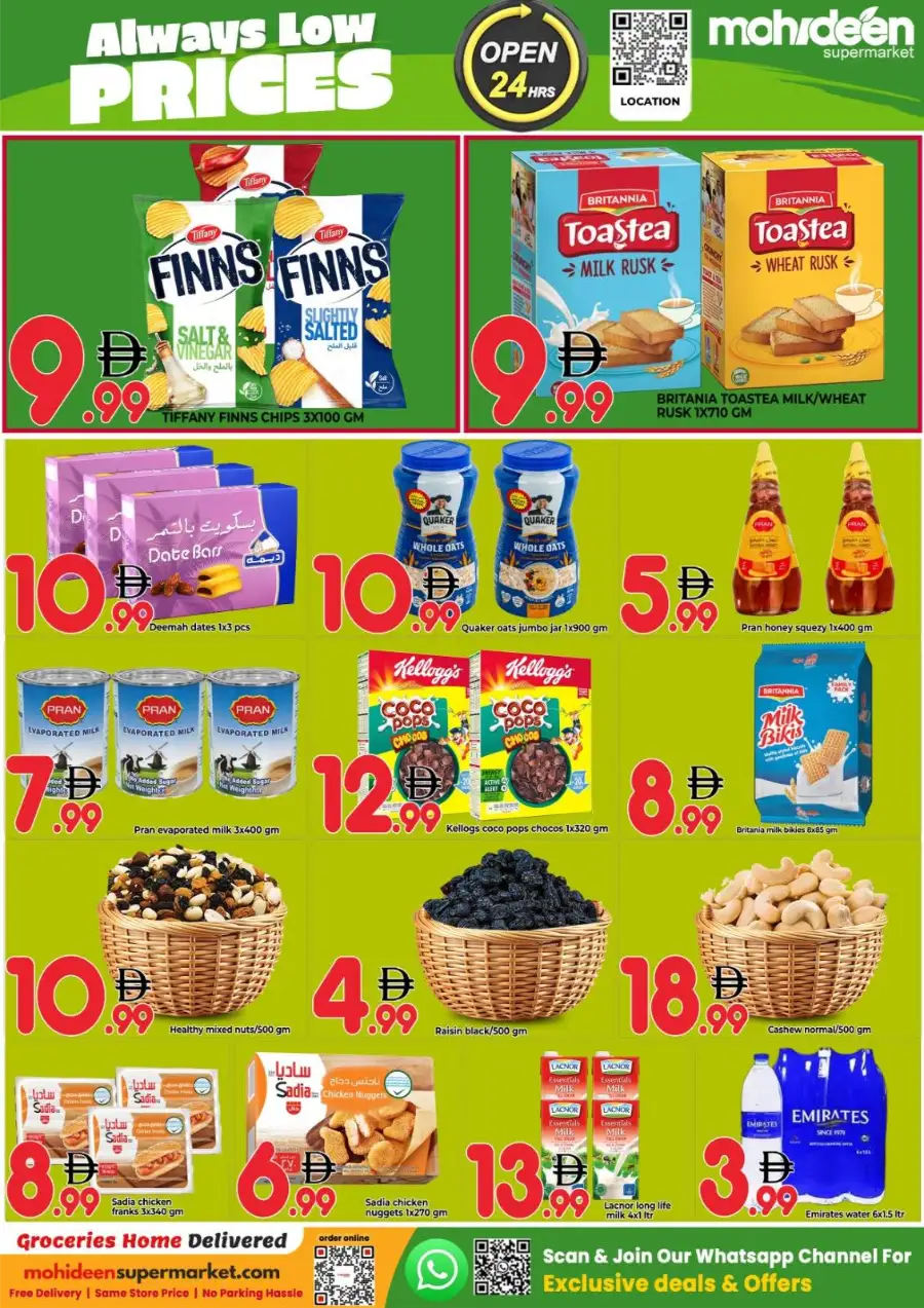 Mohideen Supermarket France Cluster Dubai Midweek Deals - April 2026