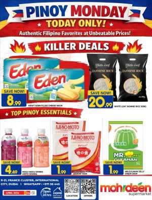 Mohideen Supermarket Dubai Pinoy Monday Deals - April 2026 In Mohideen Supermarket Dubai