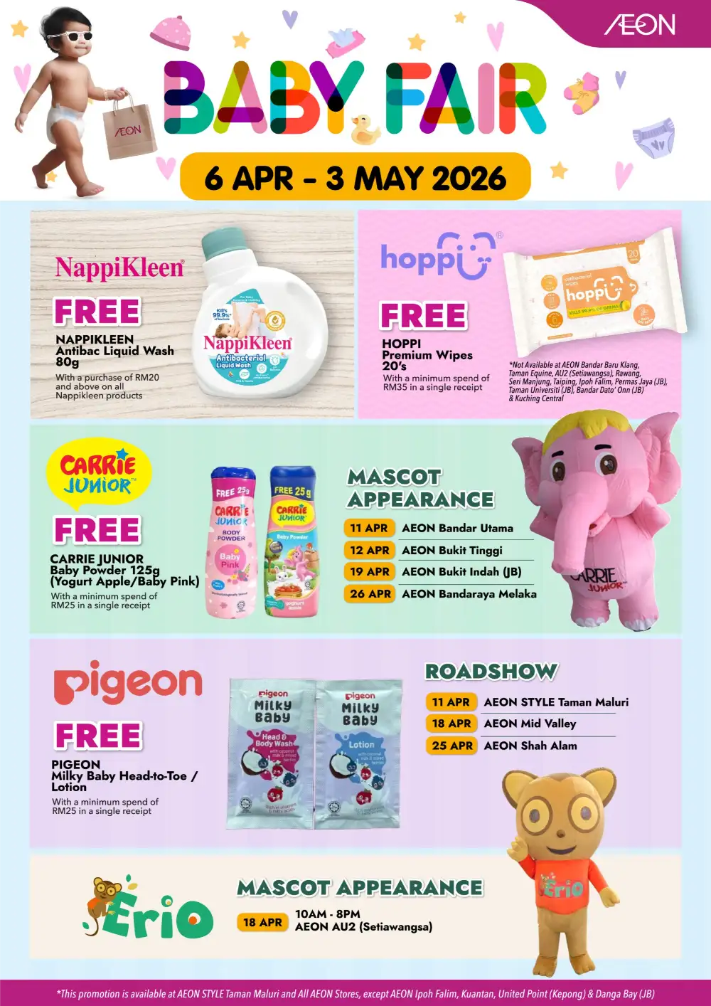 AEON Malaysia Baby Fair 2026 – Big Savings on Essentials