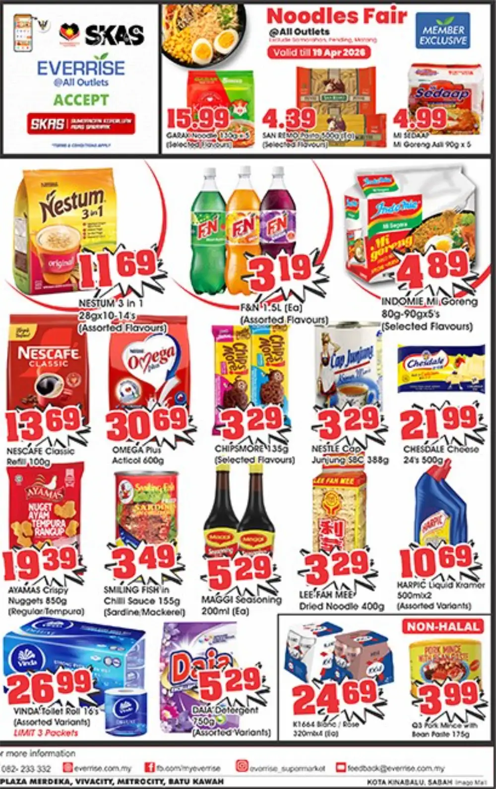 Everrise Bintulu Medan Jaya Members Weekday Deals