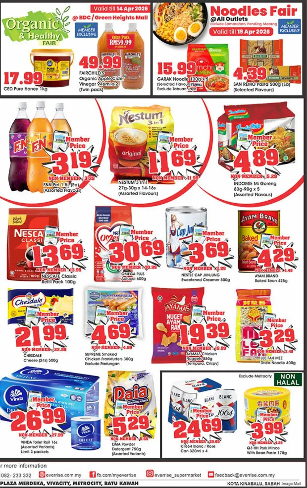 Everrise Kuching Members Weekday Sale – Fresh Savings