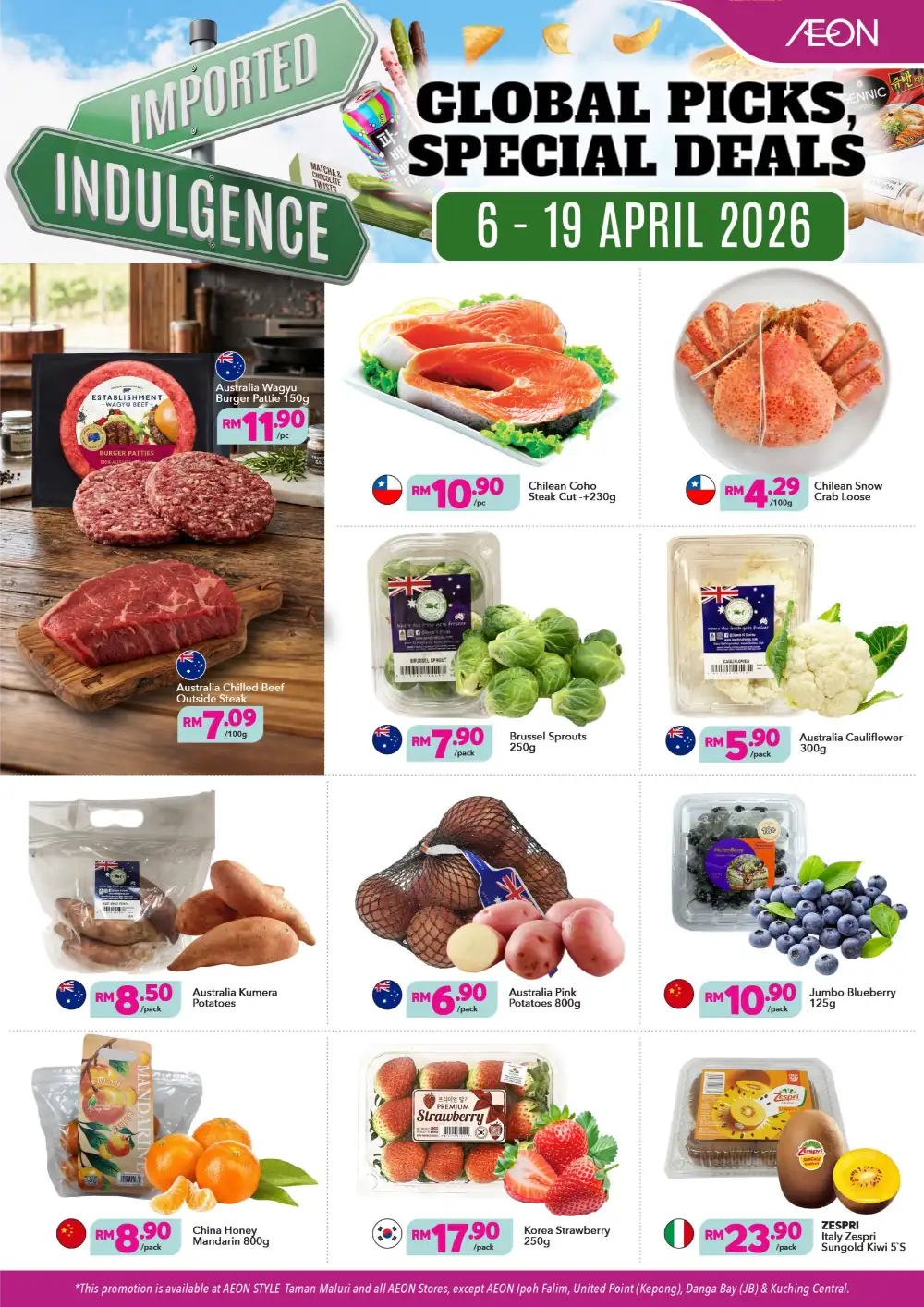 AEON Malaysia Imported Indulgence – Global Picks & Deals