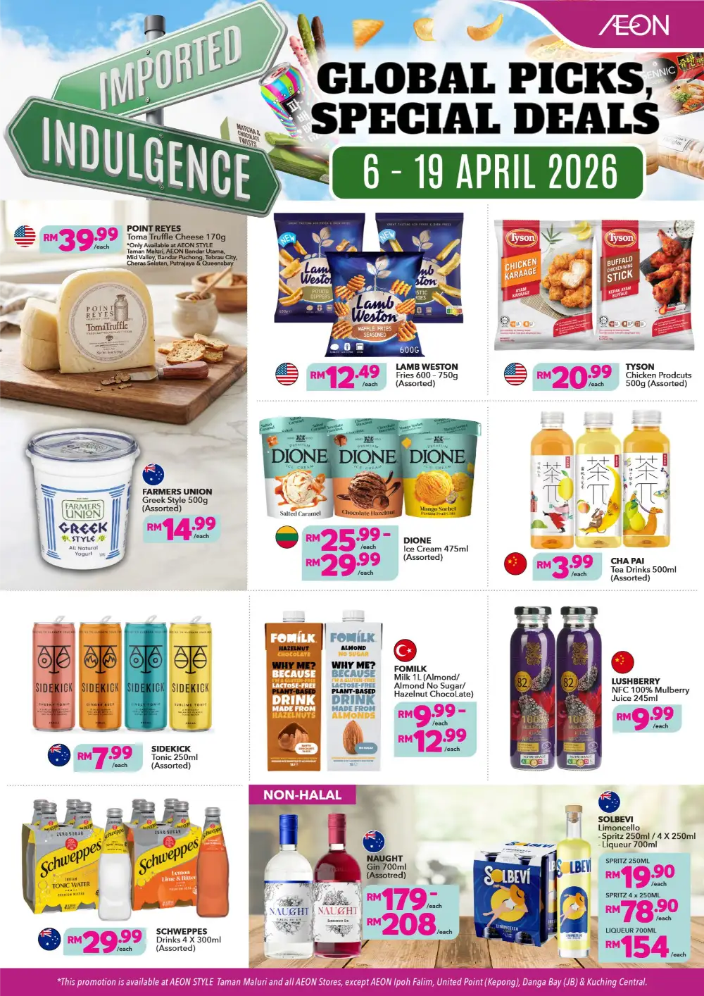 AEON Malaysia Imported Indulgence – Global Picks & Deals