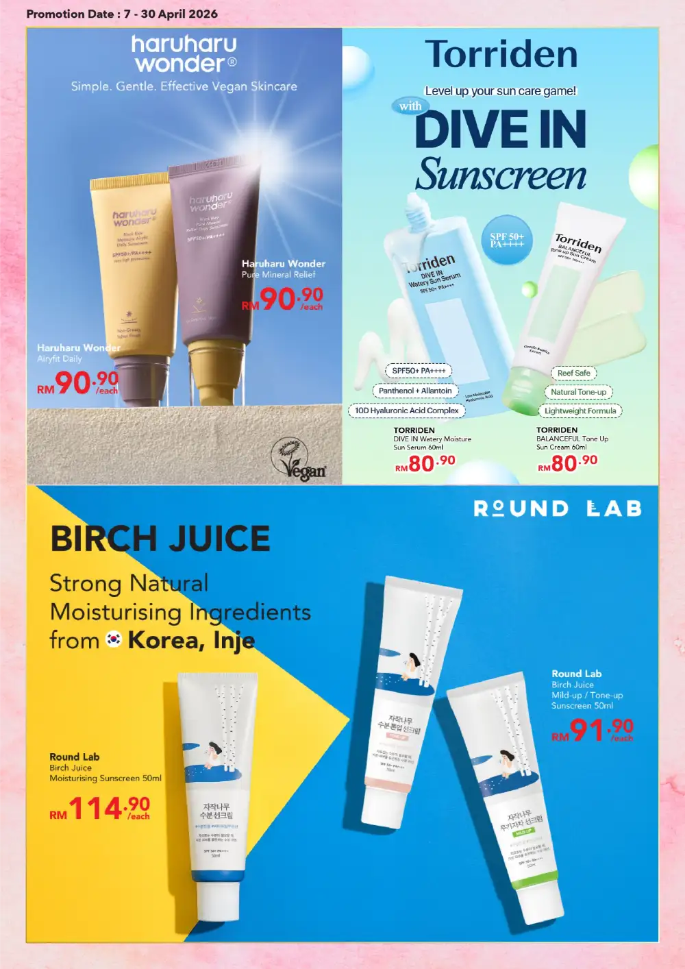 AEON Malaysia Fresh Beauty Picks – Seasonal Glow Deals