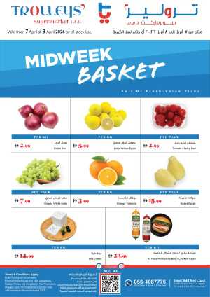 Fresh deals In Trolleys Supermarket Dubai,Sharjah / Ajman