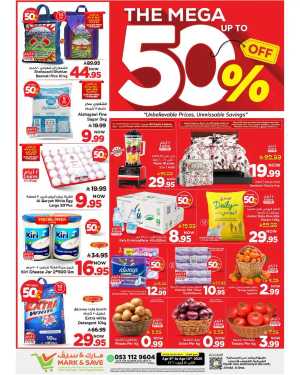 Mark & Save Al Ahsa | Mega 50% OFF Sale - Weekly Grocery Offers April 8-14 In Mark & Save Al Hasa