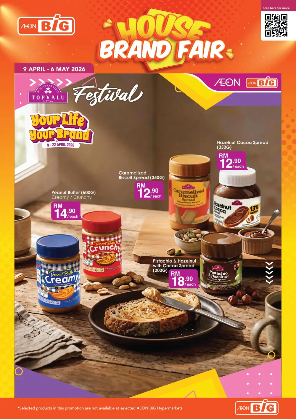 AEON BiG Malaysia House Brand Fair | Ends 06 May