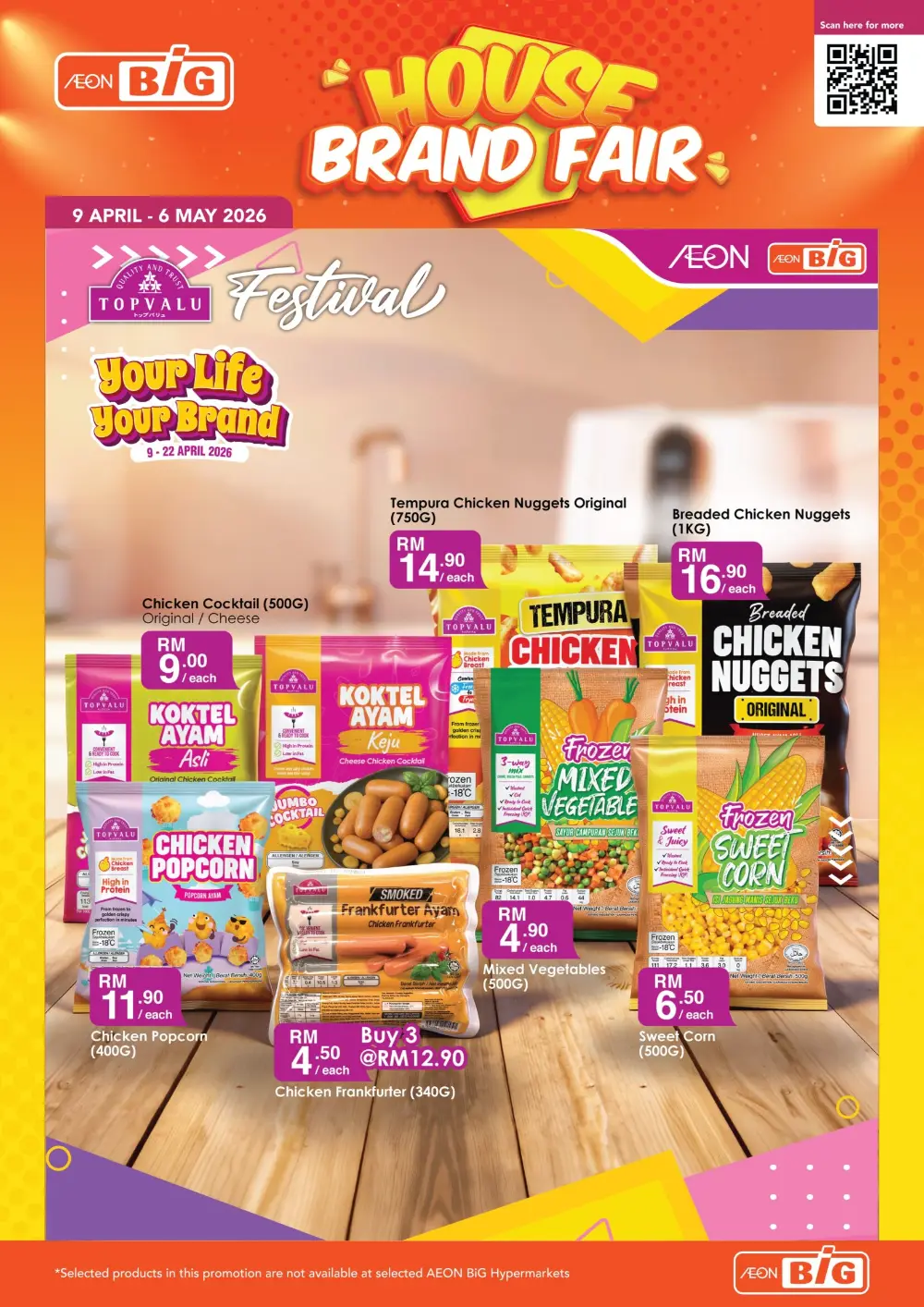 AEON BiG Malaysia House Brand Fair | Ends 06 May