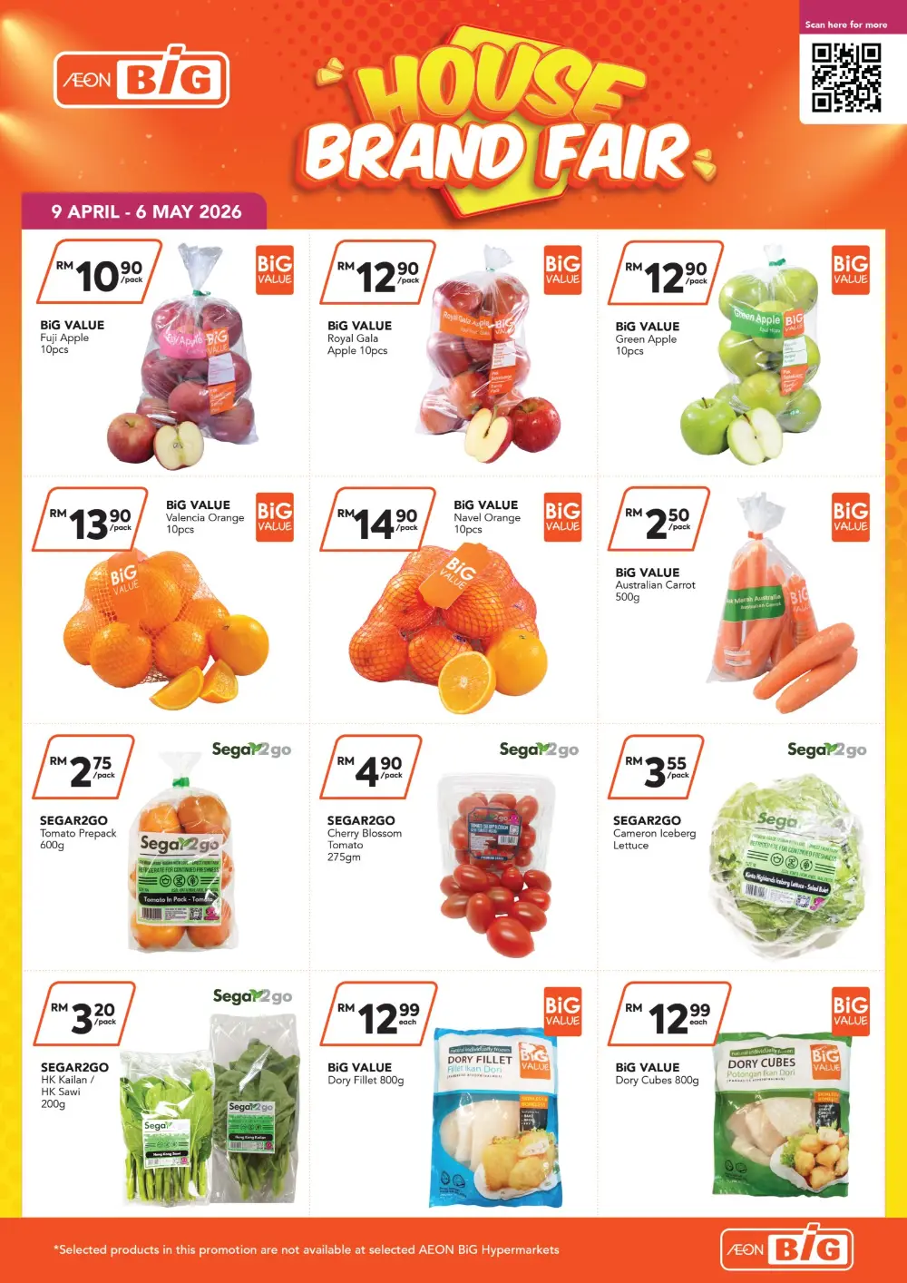 AEON BiG Malaysia House Brand Fair | Ends 06 May