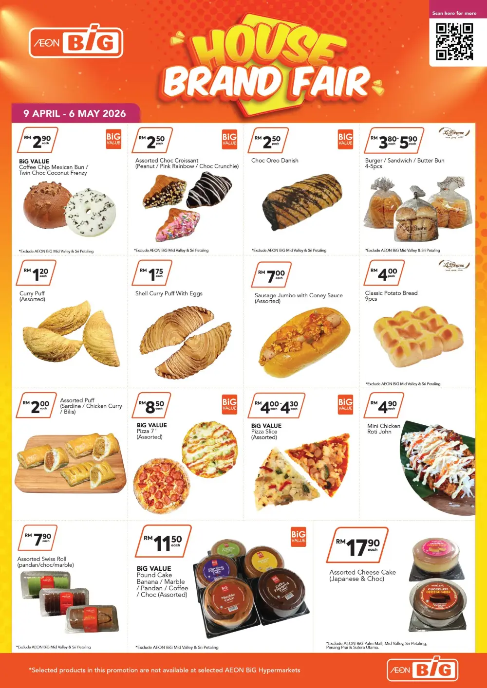 AEON BiG Malaysia House Brand Fair | Ends 06 May