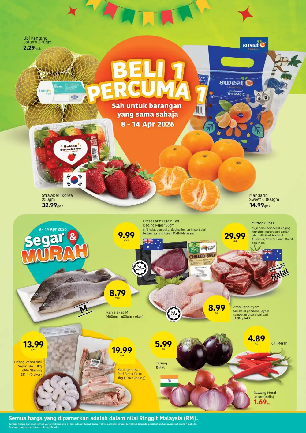 Lotus's Malaysia LotussLebihMurah | Ends 22 Apr