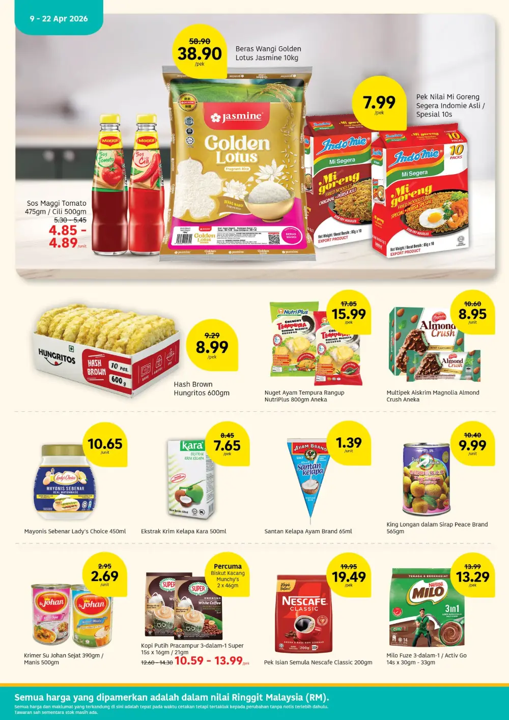 Lotus's Malaysia LotussLebihMurah | Ends 22 Apr