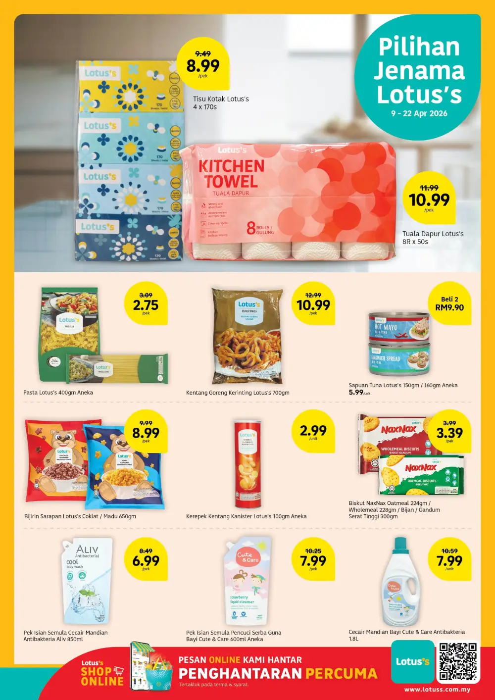 Lotus's Malaysia LotussLebihMurah | Ends 22 Apr