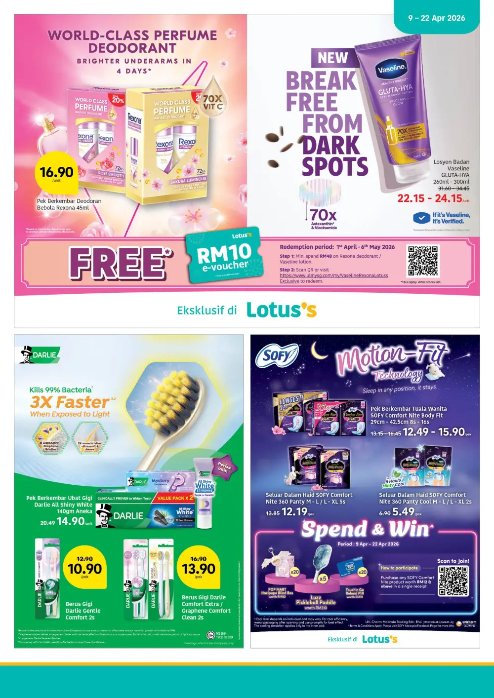 Lotus's Malaysia LotussLebihMurah | Ends 22 Apr