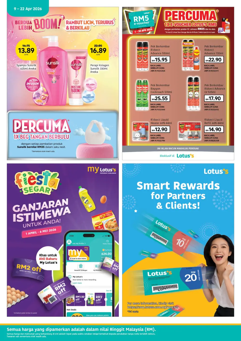 Lotus's Malaysia LotussLebihMurah | Ends 22 Apr