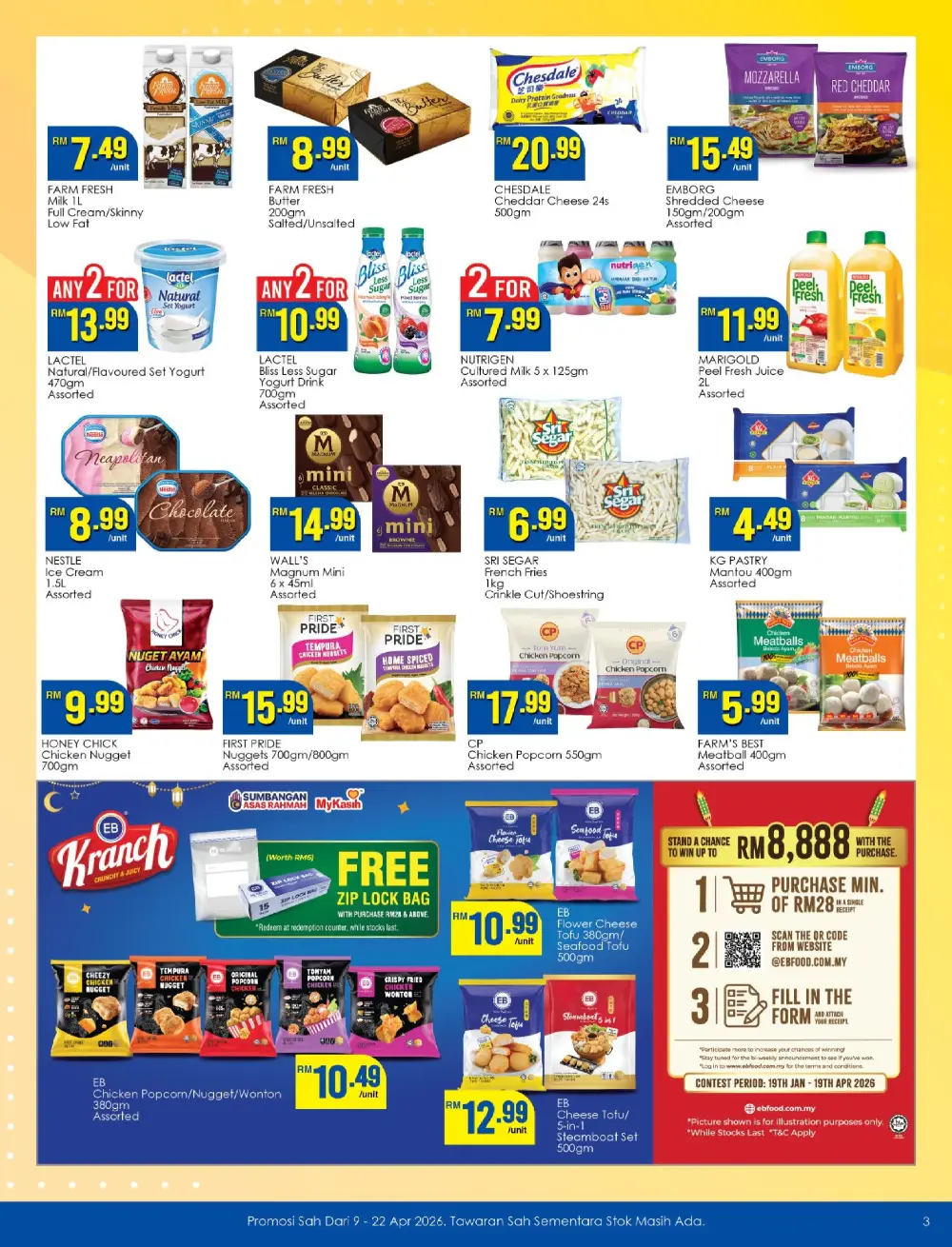 TF Value-Mart Malaysia Promosi Ahli Infinite | Ends 22 Apr