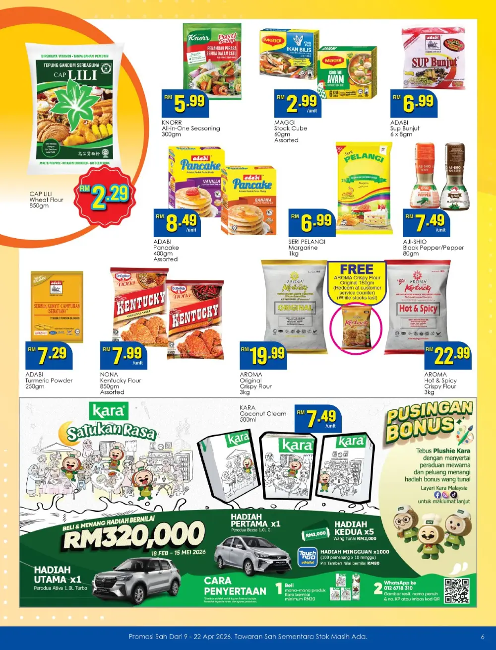TF Value-Mart Malaysia Promosi Ahli Infinite | Ends 22 Apr