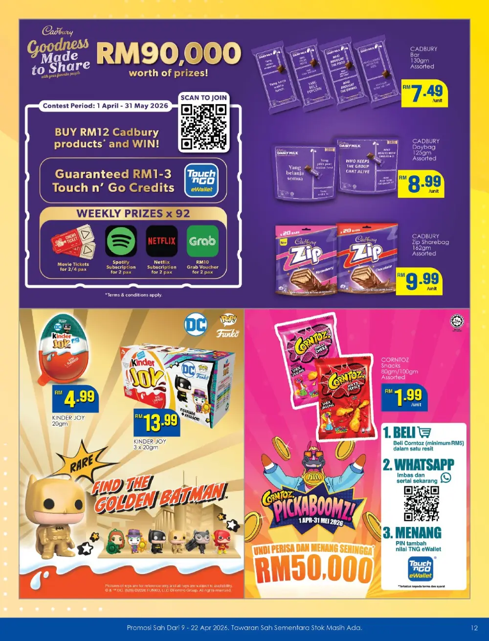 TF Value-Mart Malaysia Promosi Ahli Infinite | Ends 22 Apr