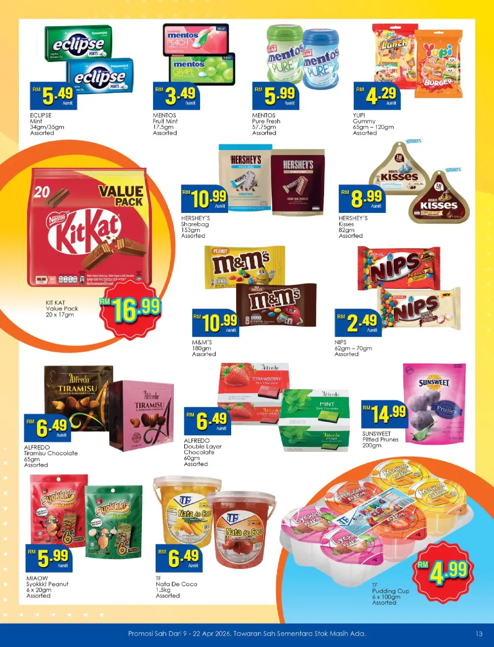 TF Value-Mart Malaysia Promosi Ahli Infinite | Ends 22 Apr