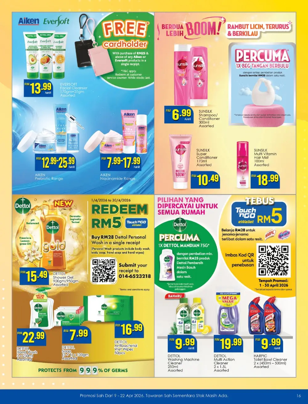 TF Value-Mart Malaysia Promosi Ahli Infinite | Ends 22 Apr