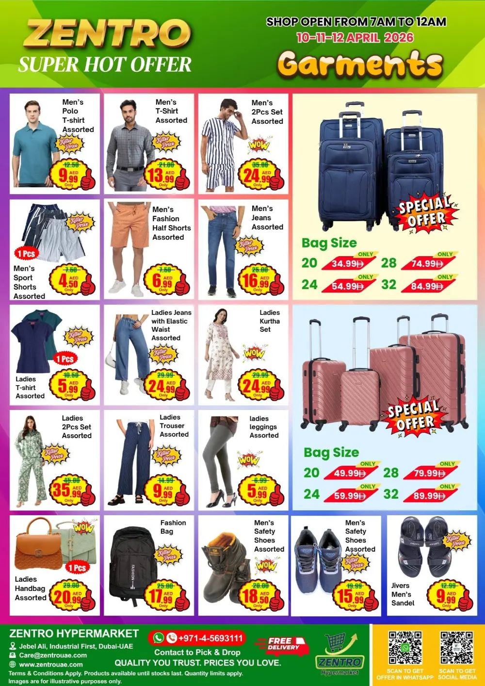 Zentro Jebel Ali Super Hot Offer | Ends 12 April