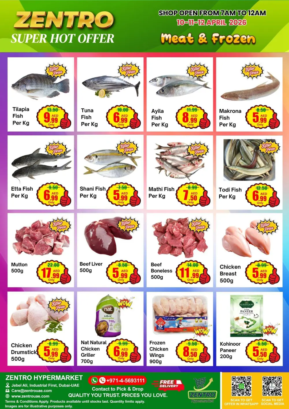 Zentro Jebel Ali Super Hot Offer | Ends 12 April