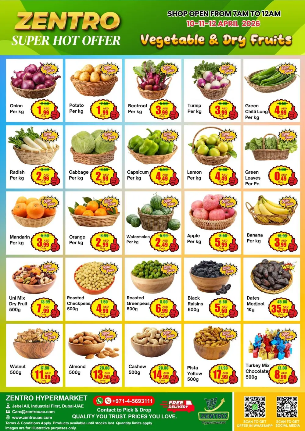 Zentro Jebel Ali Super Hot Offer | Ends 12 April