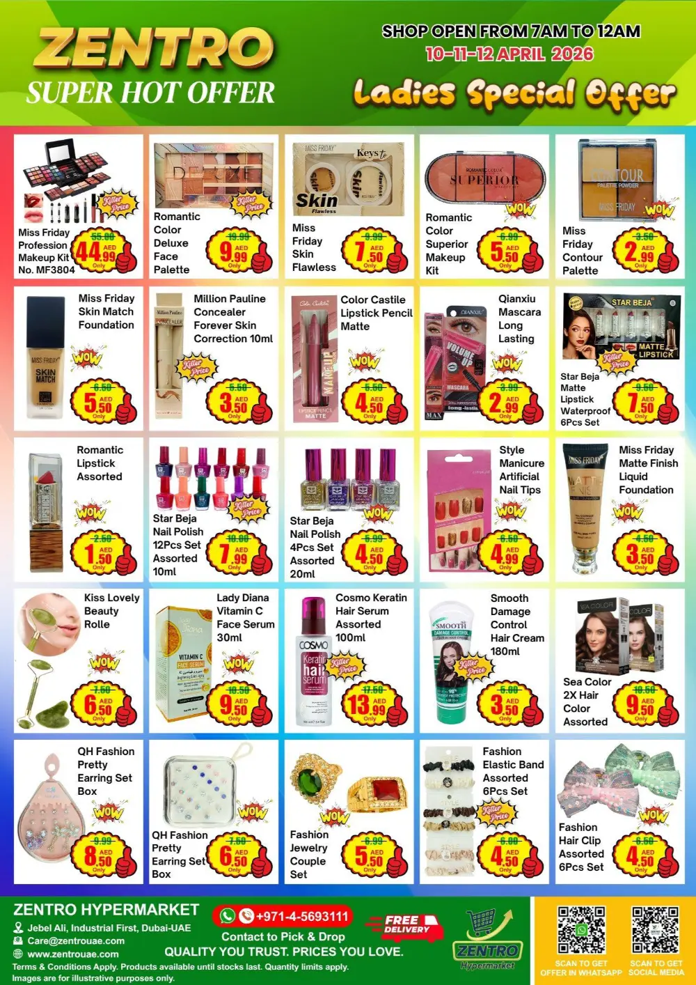 Zentro Jebel Ali Super Hot Offer | Ends 12 April