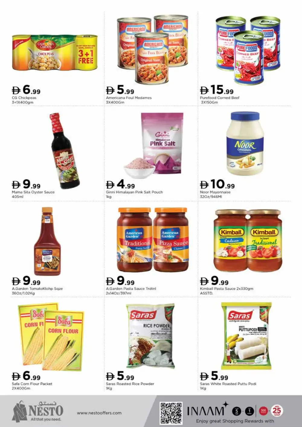 Nesto Arjan Dubai Budget Saver | Ends Sunday