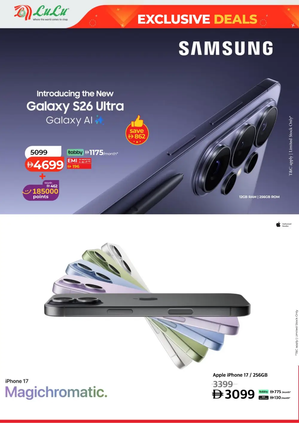 LuLu Abu Dhabi Exclusive Deals | Ends Monday